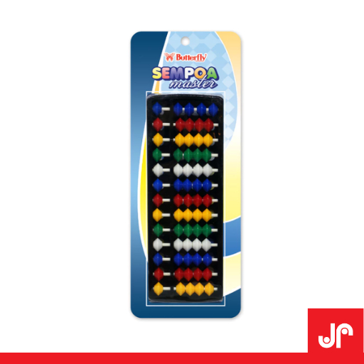 

BUTTERFLY MASTER SEMPOA / SEMPOA ANAK SEKOLAH ALAT HITUNG /SEMPOA ABACUS ANAK SEKOLAH