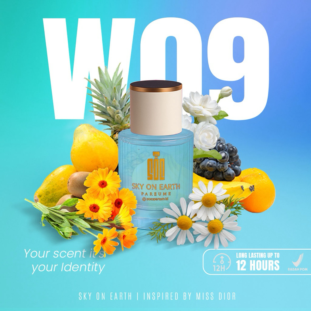 Parfum Wanita Inspired Miss Dior – Floral Fresh Romantic Elegan Tahan Lama