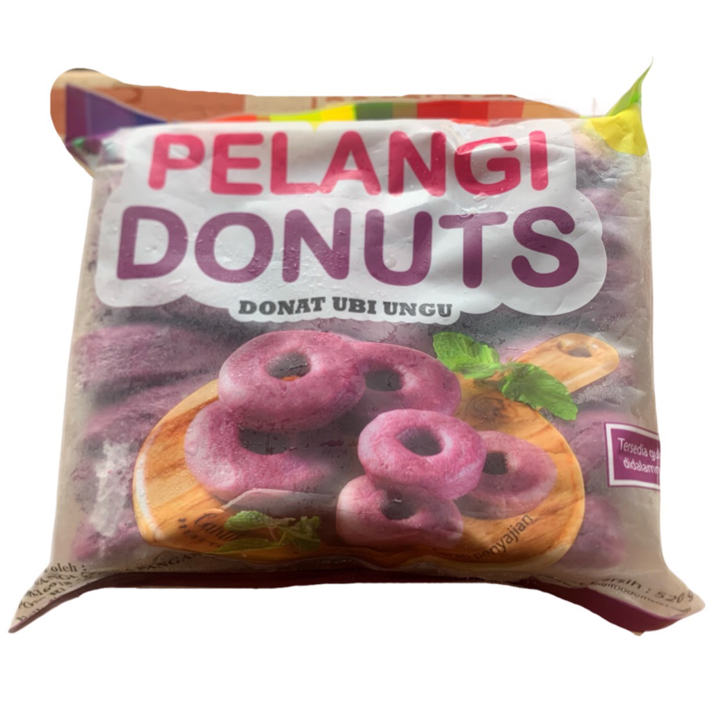 

Pelangi Donuts Ubi Ungu Mini 520Gr