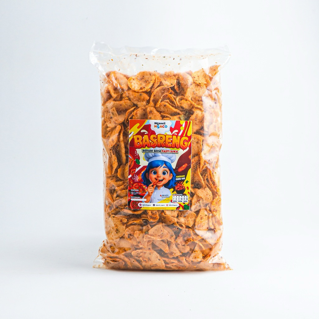

Basreng chili oil