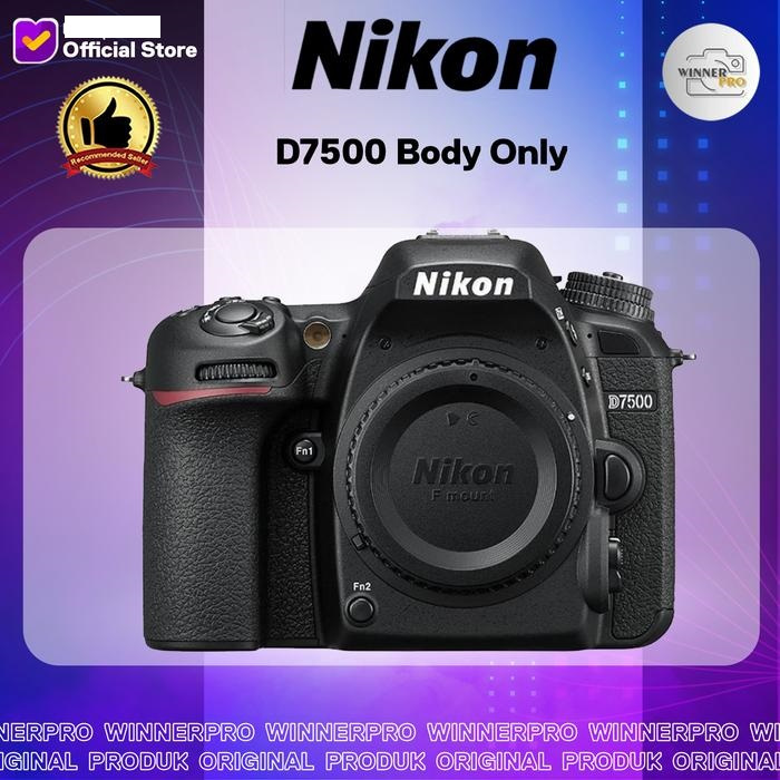 Kamera Nikon D7500 Body Only / Nikon D7500