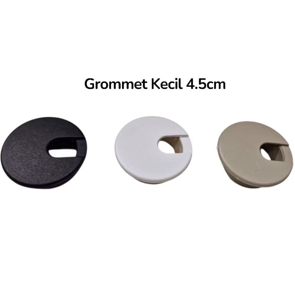 Grommet Tutup Lubang Kabel Kecil Minimalis 4.5cm/Tutup kabel Meja kantor