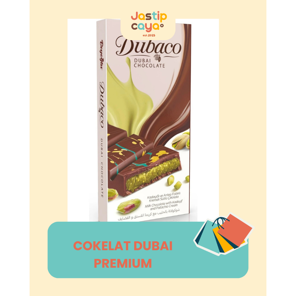 

Cokelat Dubai Cokelat Dubai Dubaco Pistachio