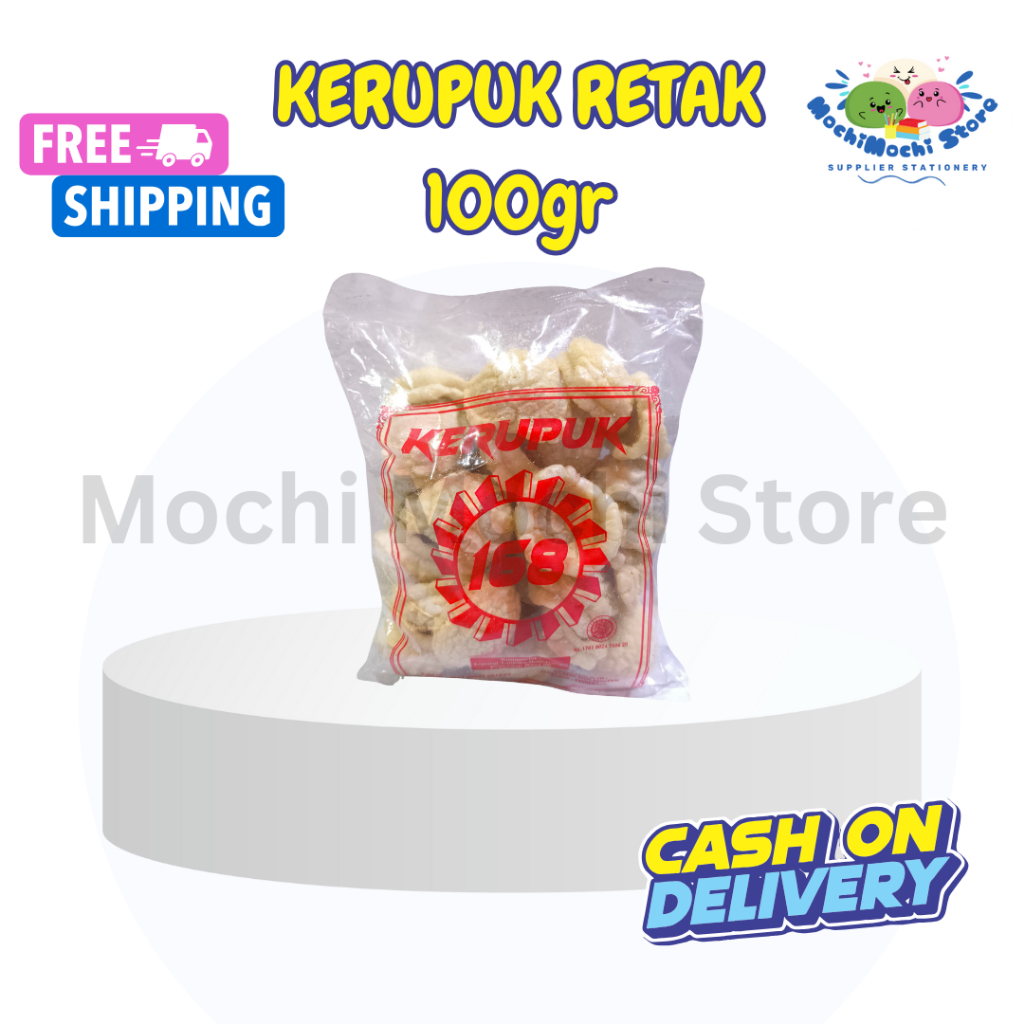 

Kerupuk Retak 100gr Asli Gurih Tanpa Bahan Pengawet | Homemade