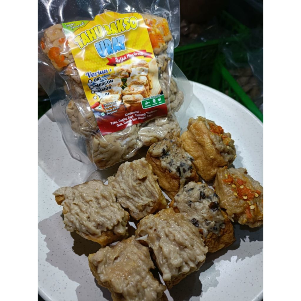 

Tahu Baxo Urat Topping By Yuk Ning Mojokerto