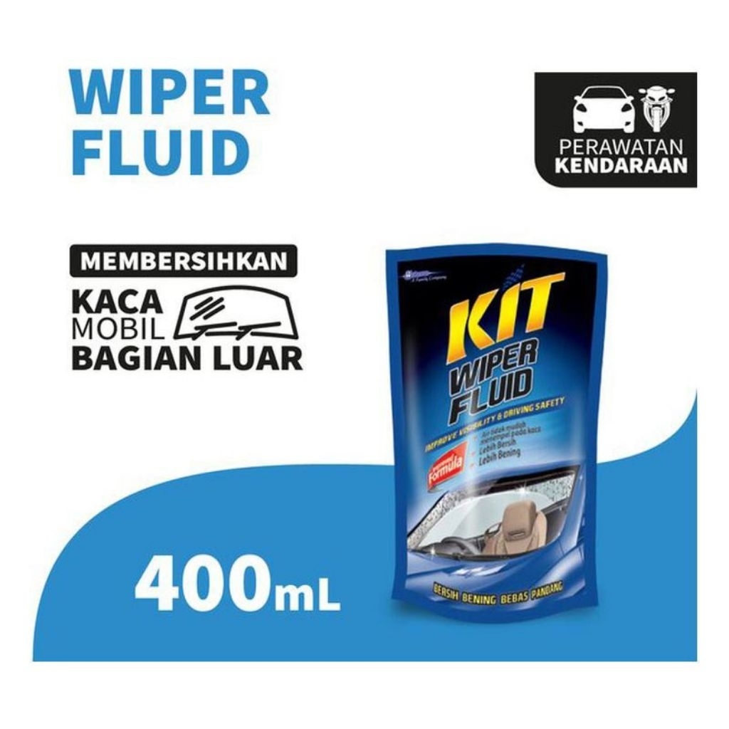 KIT Wiper Fluid + Rain Repellent Windshield Cleaner ( 400 ml )