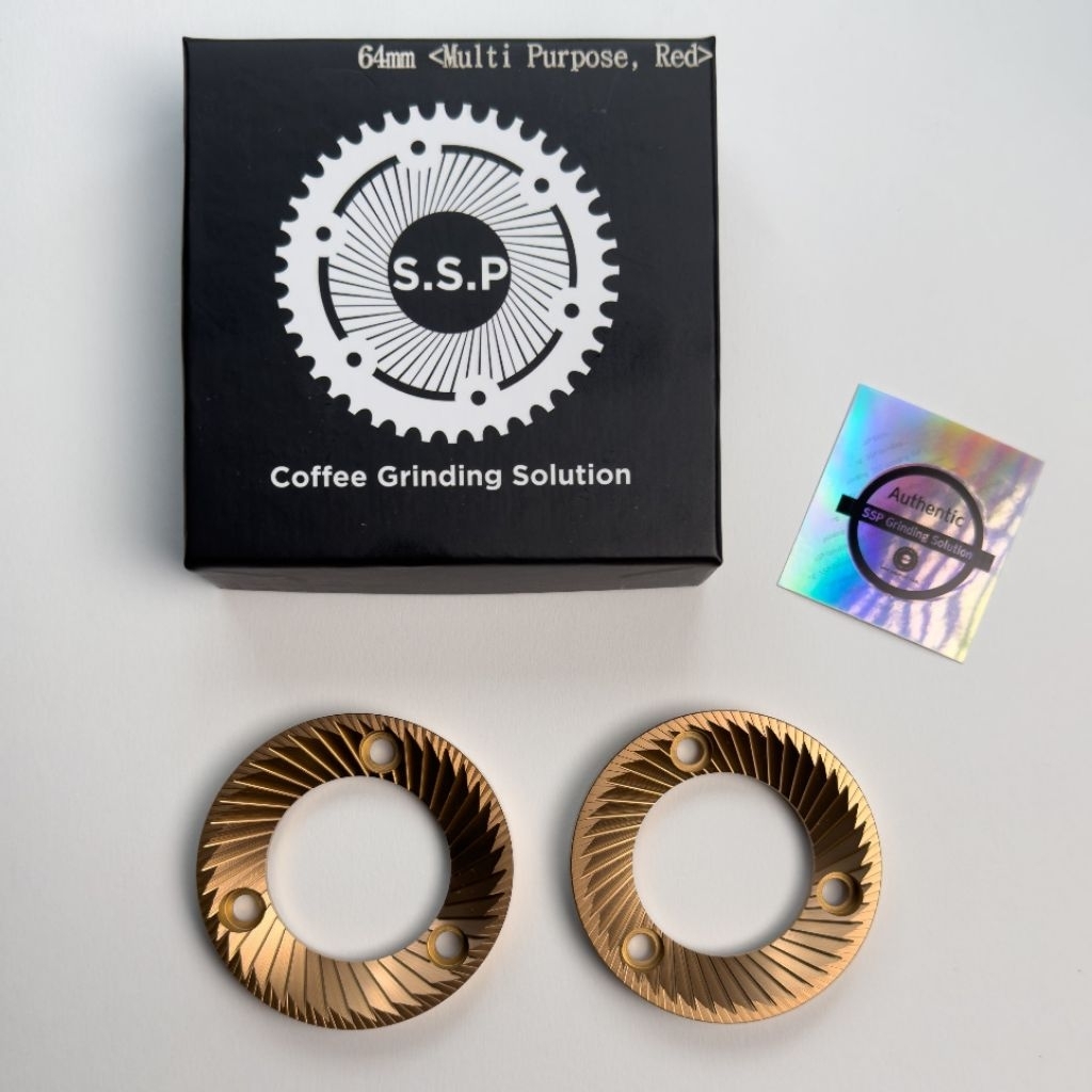 SSP 64mm MP Multi Purpose EP Espresso HU High Uniformity Brew Red Speed Lab Sweet V2 V3 Burr Flat St
