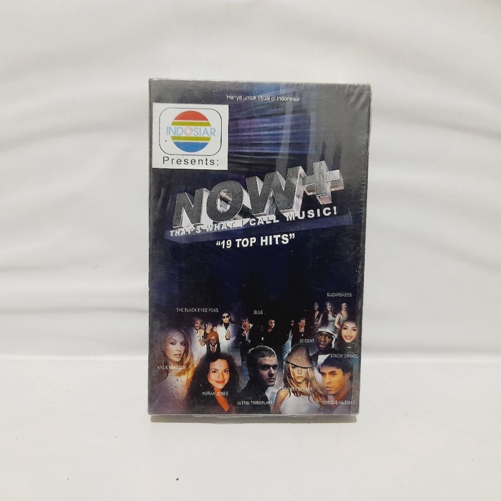 Kaset Now + 19 Top Hits - Britney Spears Blue 50 Cent VA (Segel)