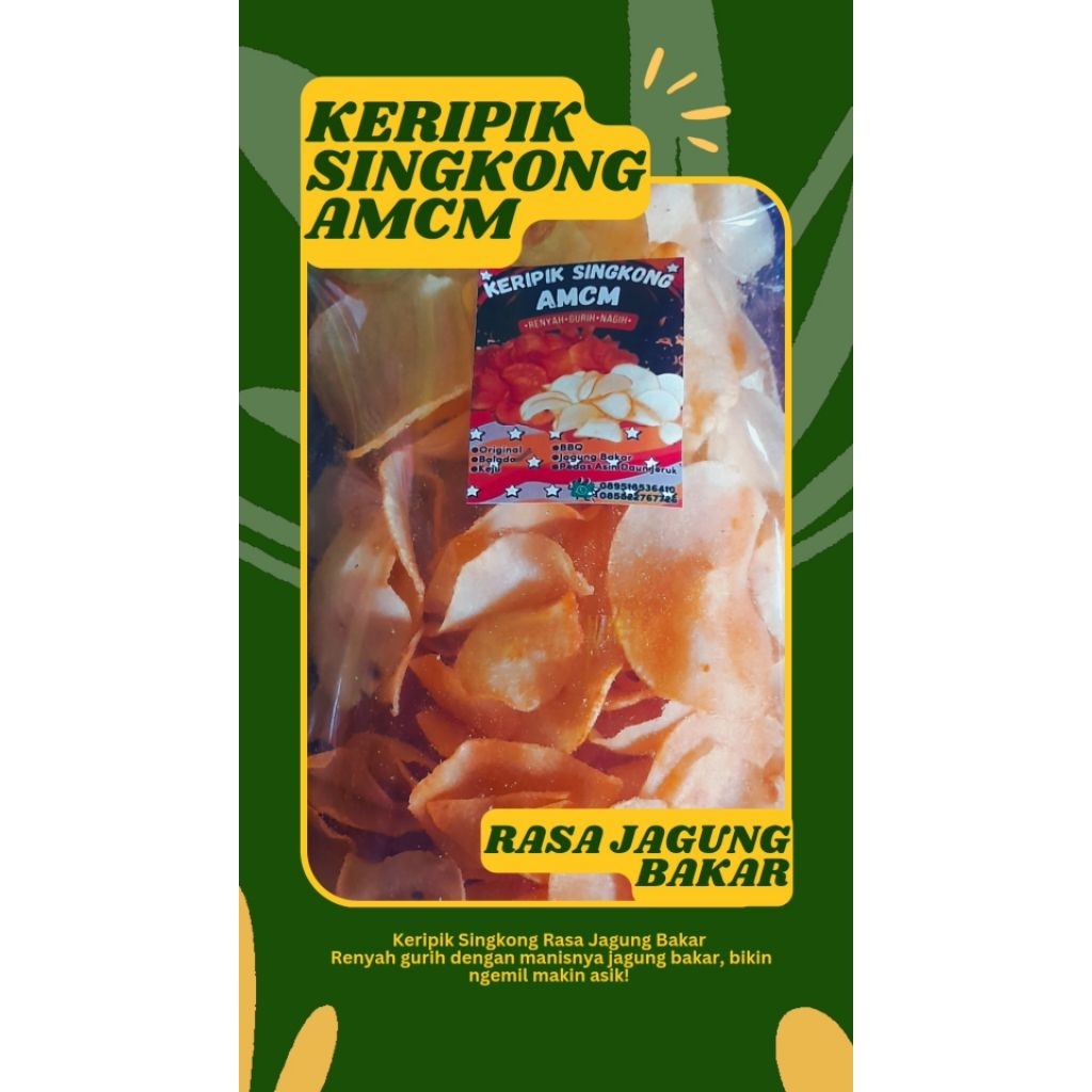 

Kripik Singkong Jagung Bakar