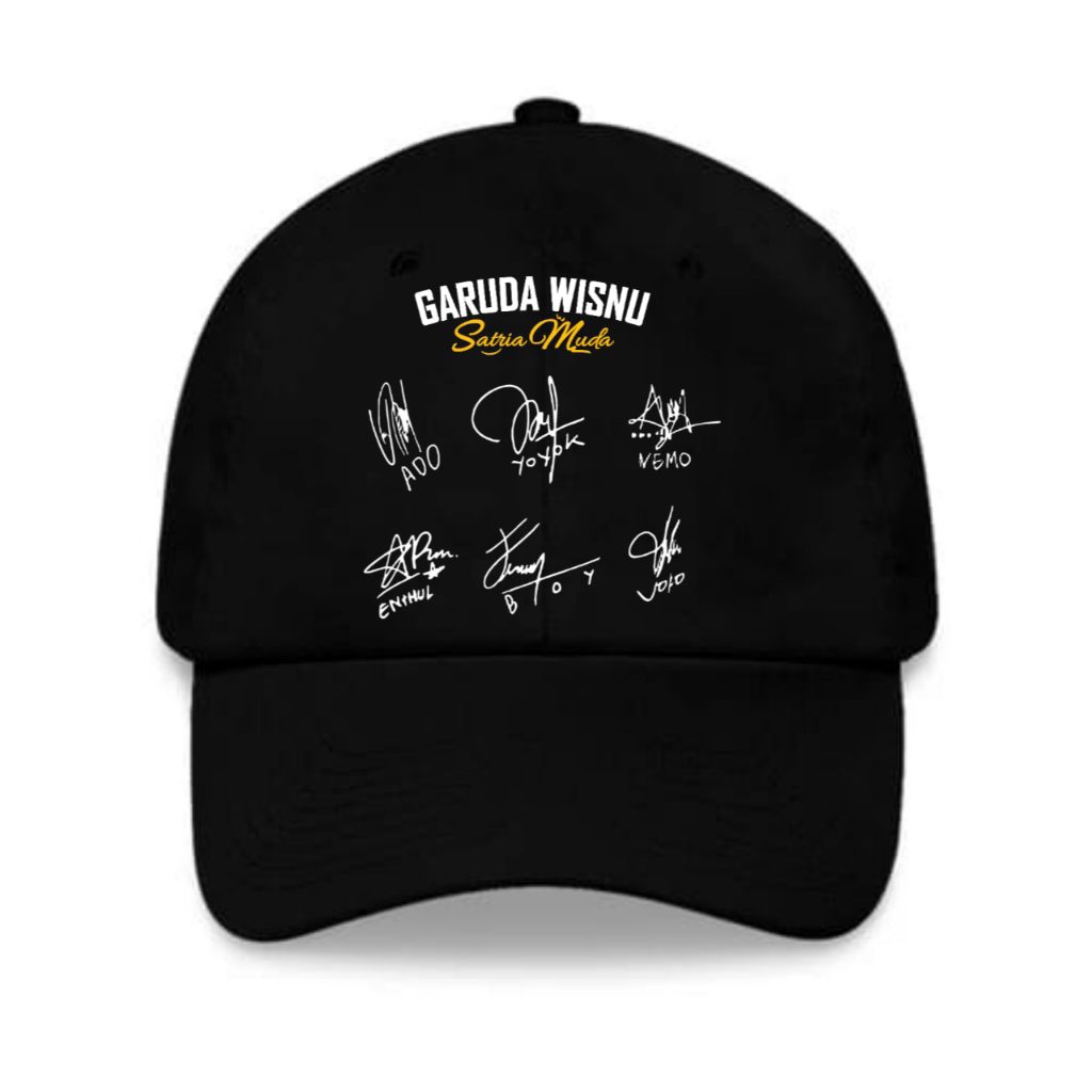topi anak Tandatangan Garuda Wisnu Satria Muda