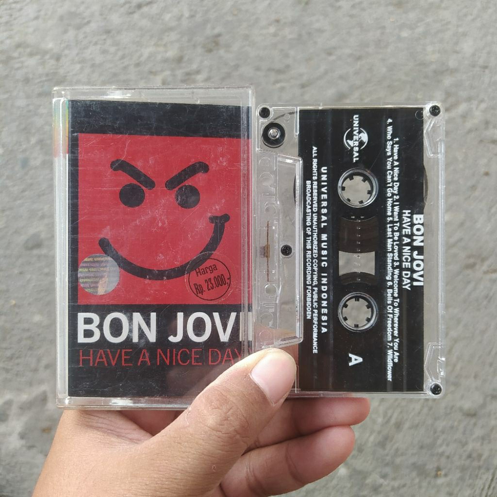 Kaset Pita Bon Jovi - Have A Nice Day