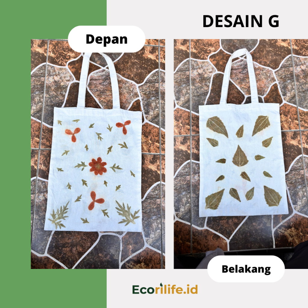 Tote bag Ecoprint/Ecoprint Totebag Lengkap/Ecoprint Totebag/Totebag Ecoprint Polos/Tote bag Ecoprint
