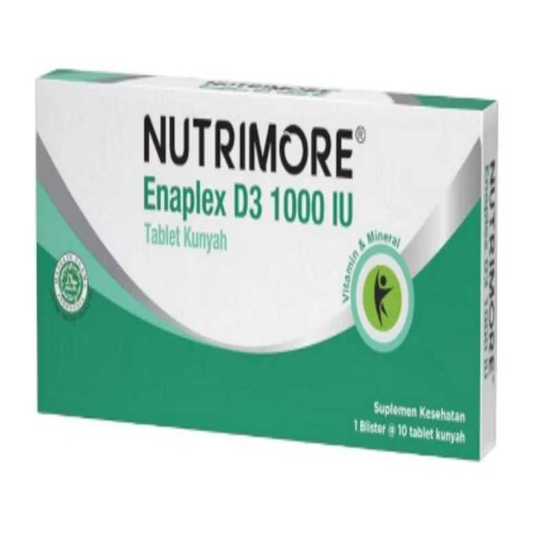 NUTRIMORE ENAPLEX D3 1000 IU