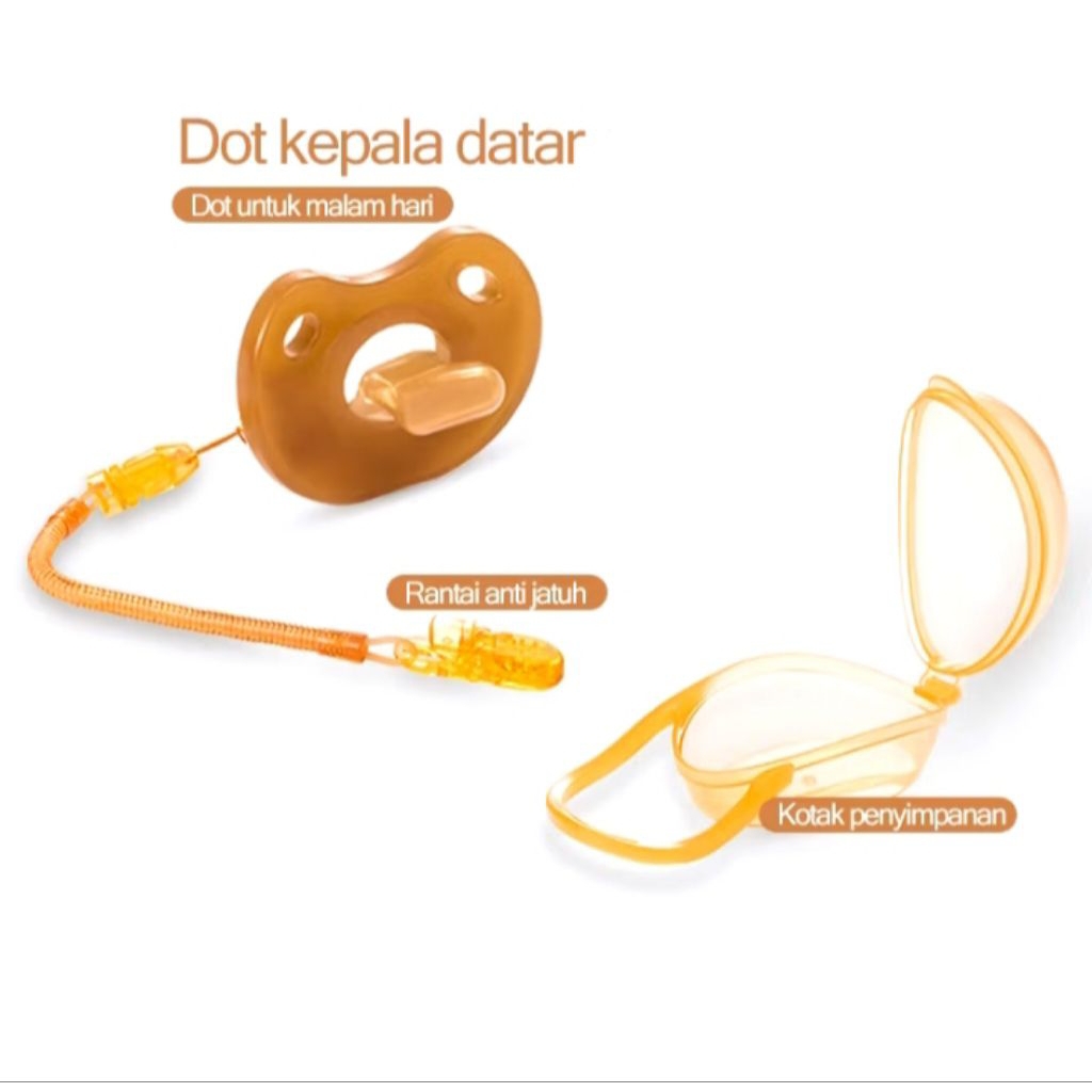 DOT BAYI/EMPENG BAYI SILIKON GEPENG EMPUK