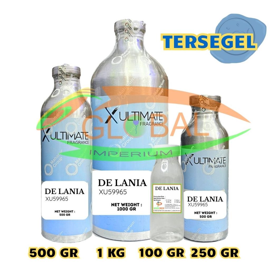 DE LANIA BIBIT PARFUM MURNI BY X-ULTIMATE INSPIRED DE MARLY DELINA UK. 250GR & 100GR