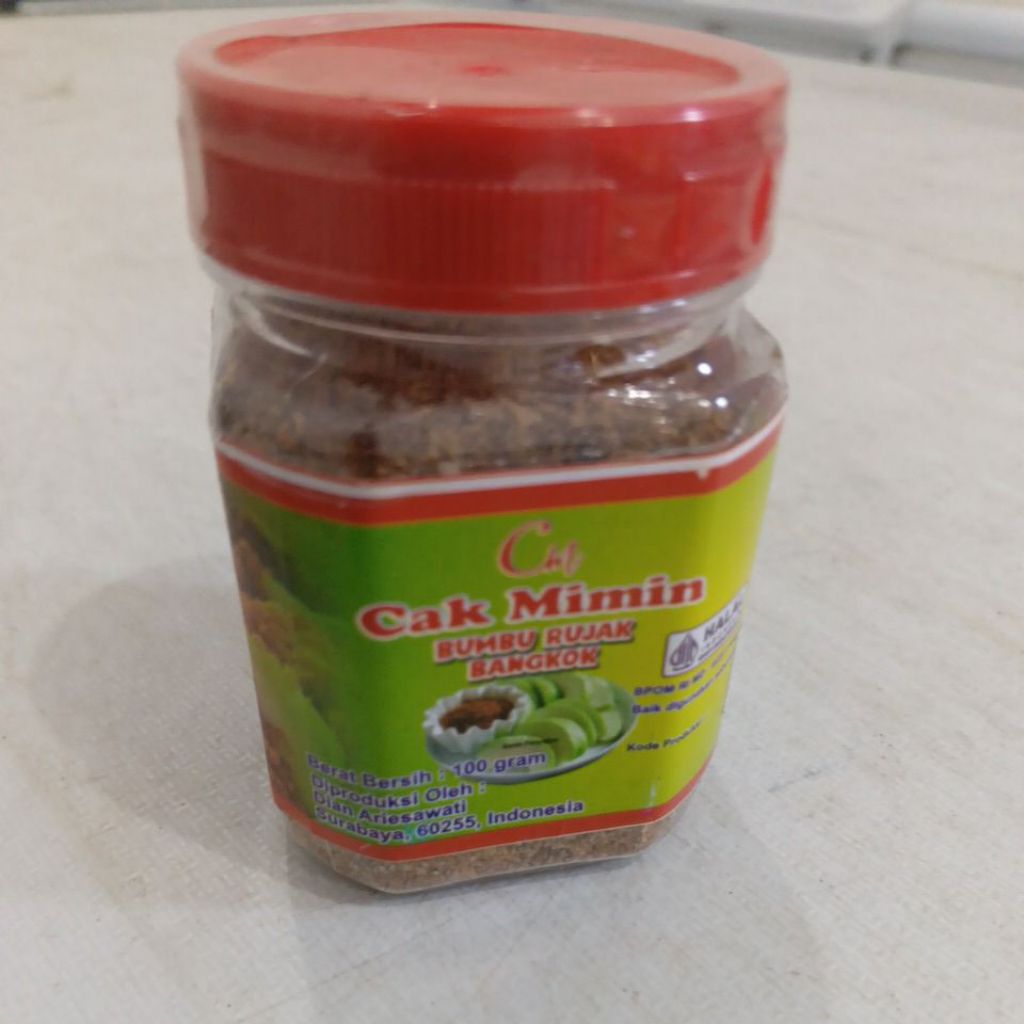 

Cak Mimin" Bumbu Rujak Bangkok Bubuk, 100 Gram