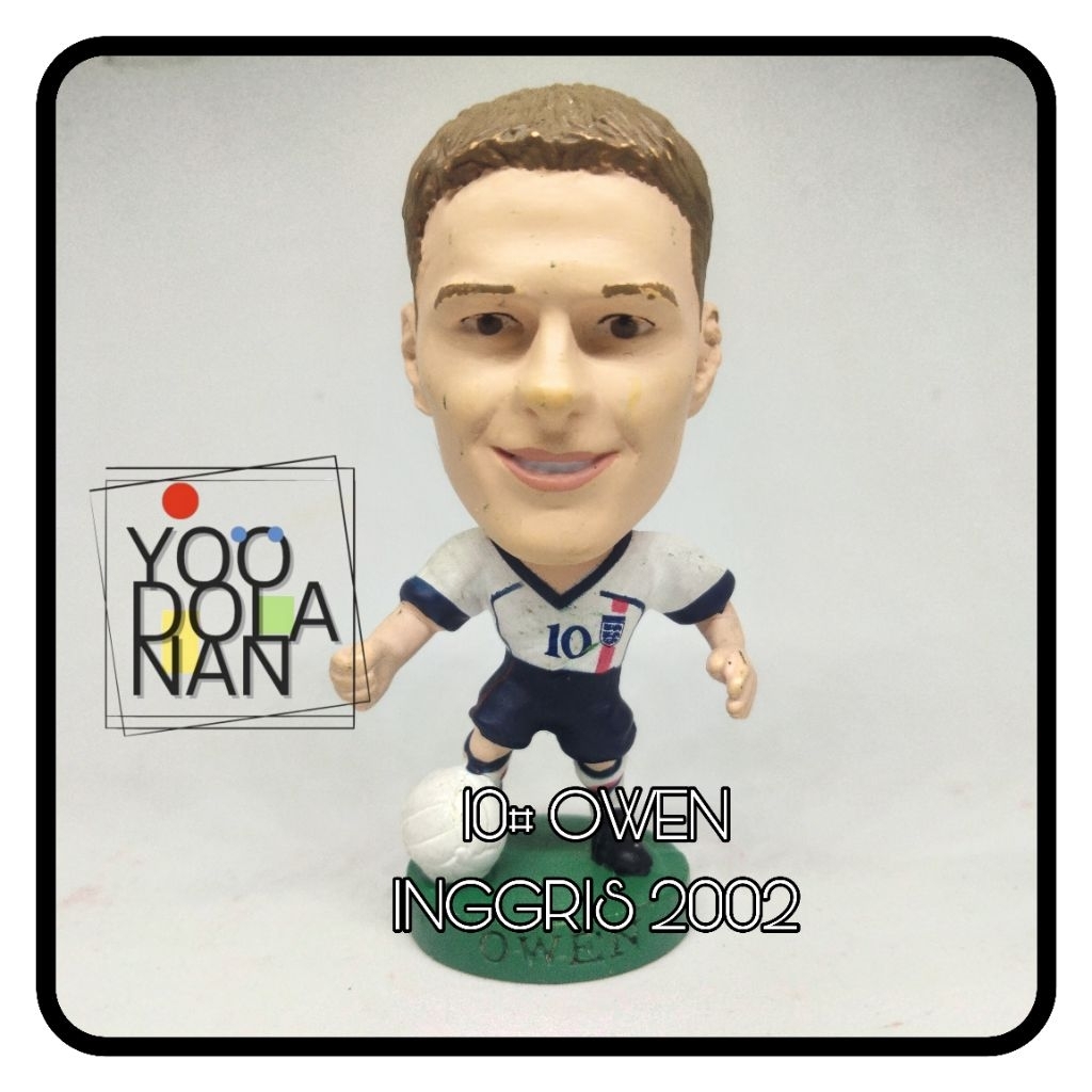 10# OWEN - INGGRIS 2002 CORINTHIAN PROSTARS FIGURE PEMAIN BOLA