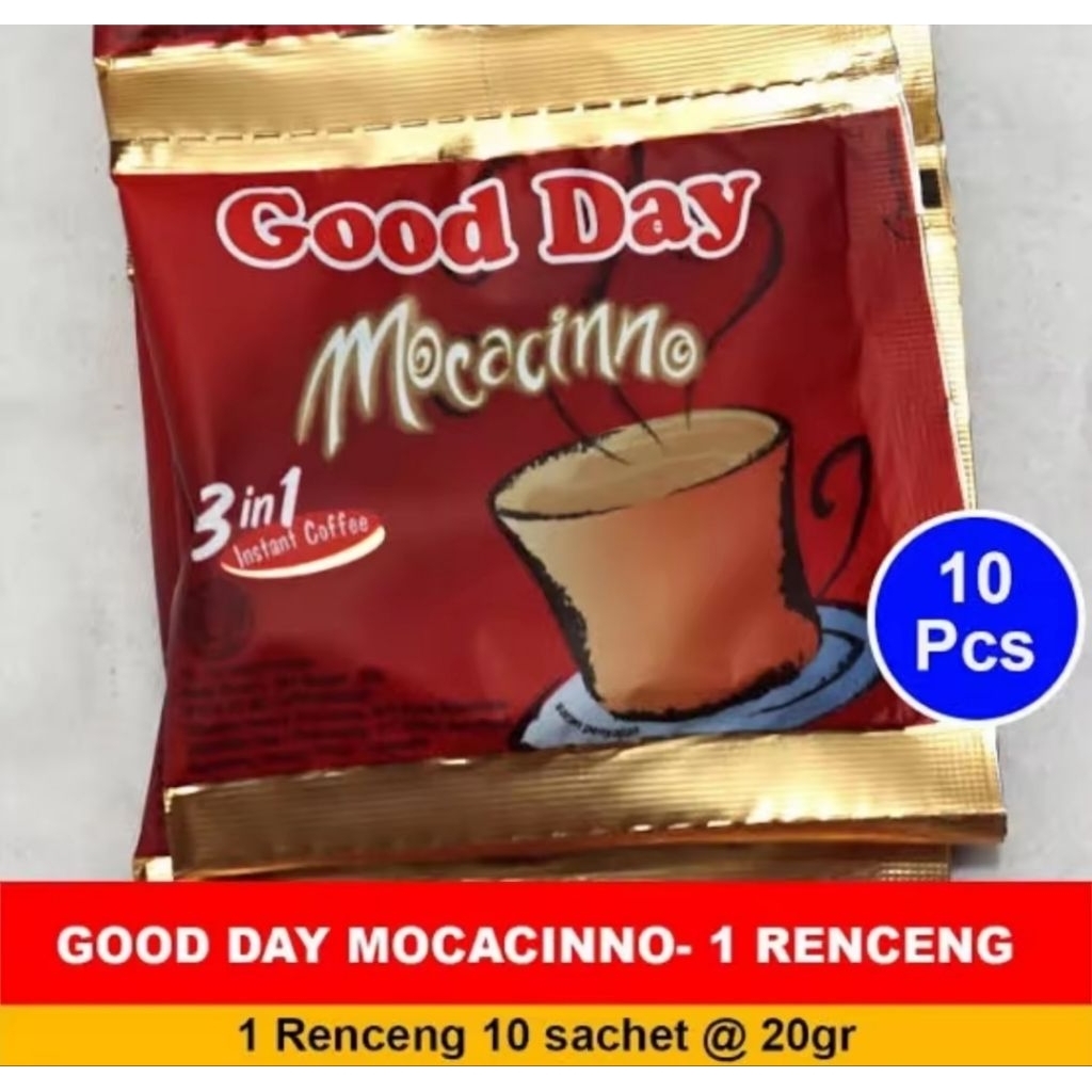 Good day mocacinno 1 renceng / kopi good day mocacinno 1 renceng