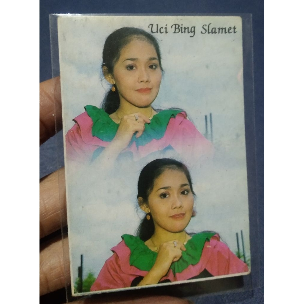 Kalender Jadul Bergambar Artis Dulu Uci Bing Slamet Tahun 1985