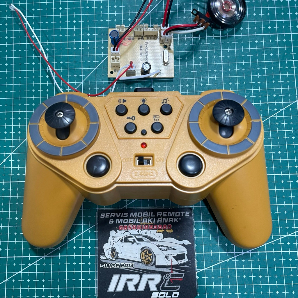 REMOTE DAN PCB MESIN RC EXCAVATOR MODEL STR HENGJIAN 1:14 SPRAY ALLOY 14CH BISA UNTUK SEMUA RC