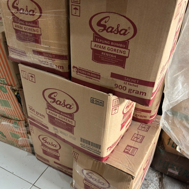 

Sasa Tepung Bumbu Ayam Goreng Renyah 900gr (1 Karton)