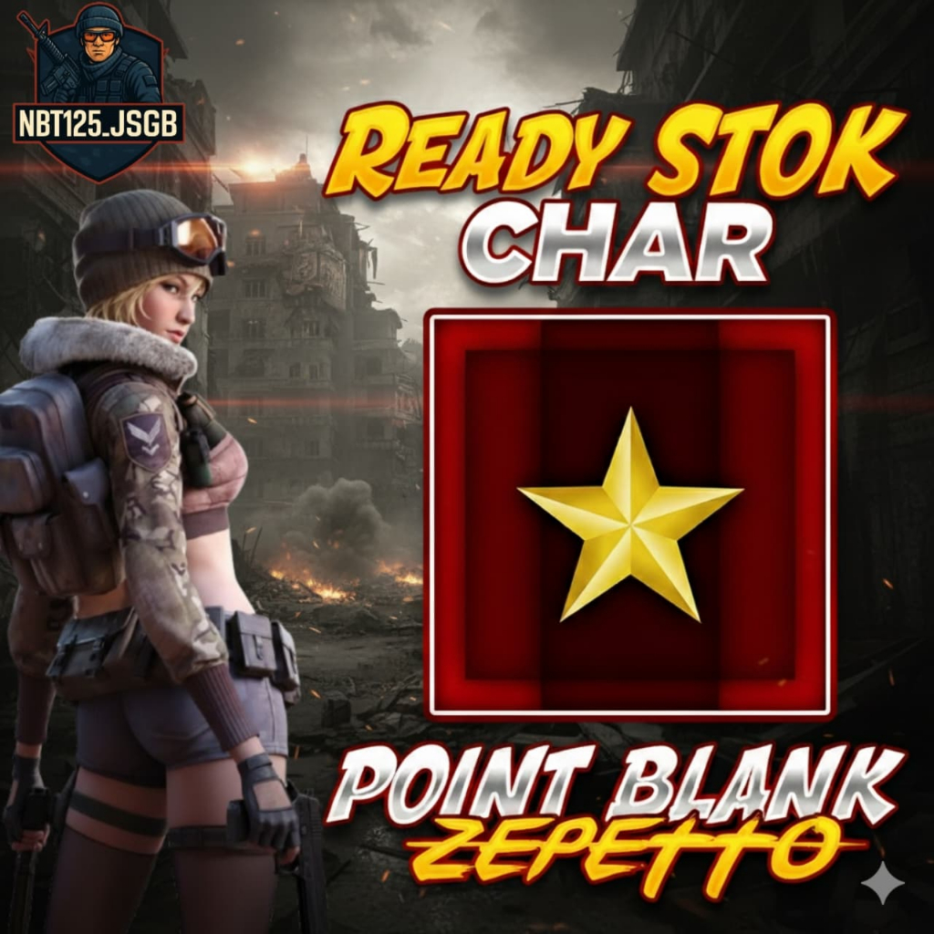 AKUN POINT BLANK BINTANG 1 T77 PERMANEN QC112 QR112 INVEN 390 | POINTBLANK | AKUN PB | GAME PC