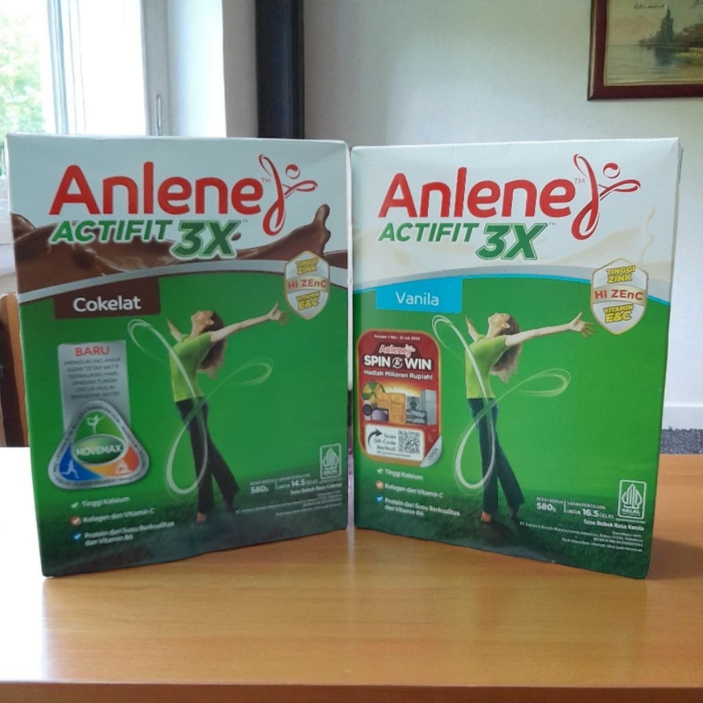 

Anlene actifit vanila & coklat 580g - promo terus