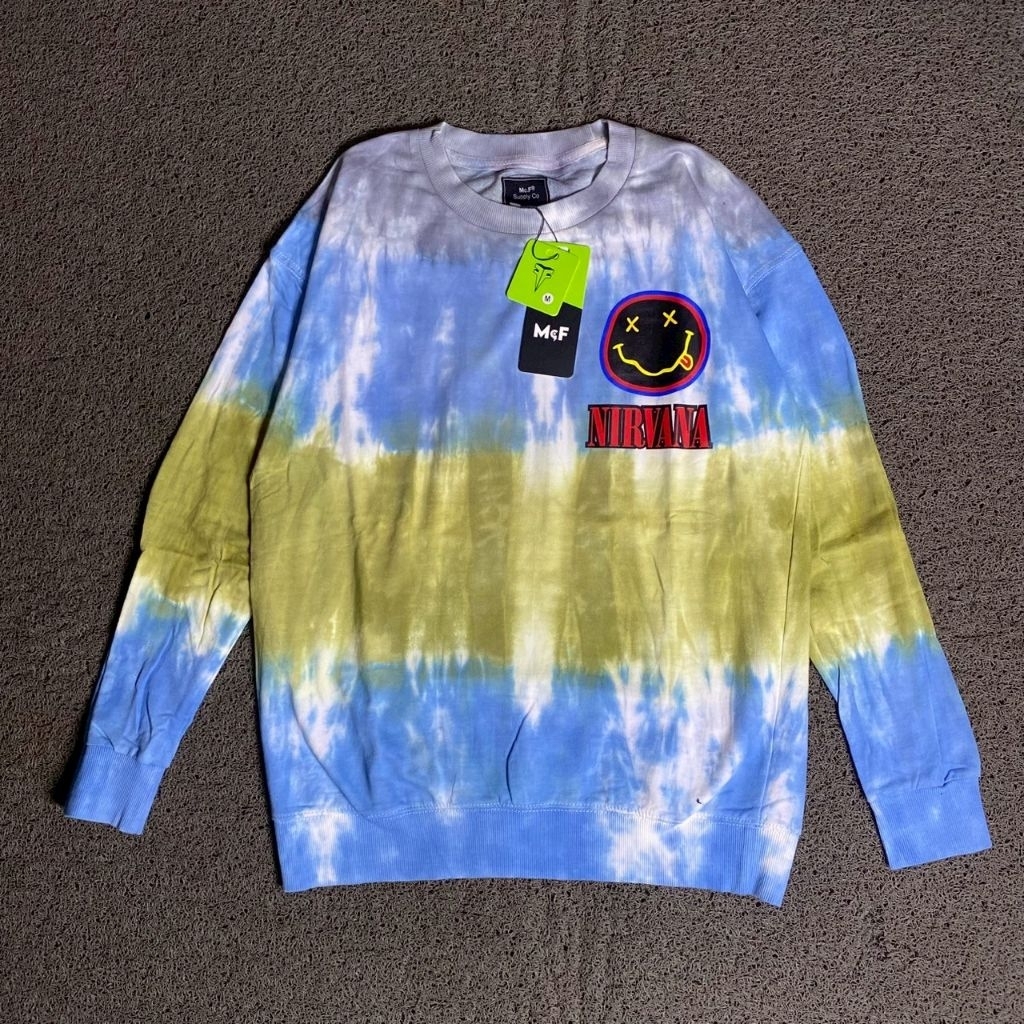 CREWNECK NIRVANA TIE DYE MCF ORIGINAL