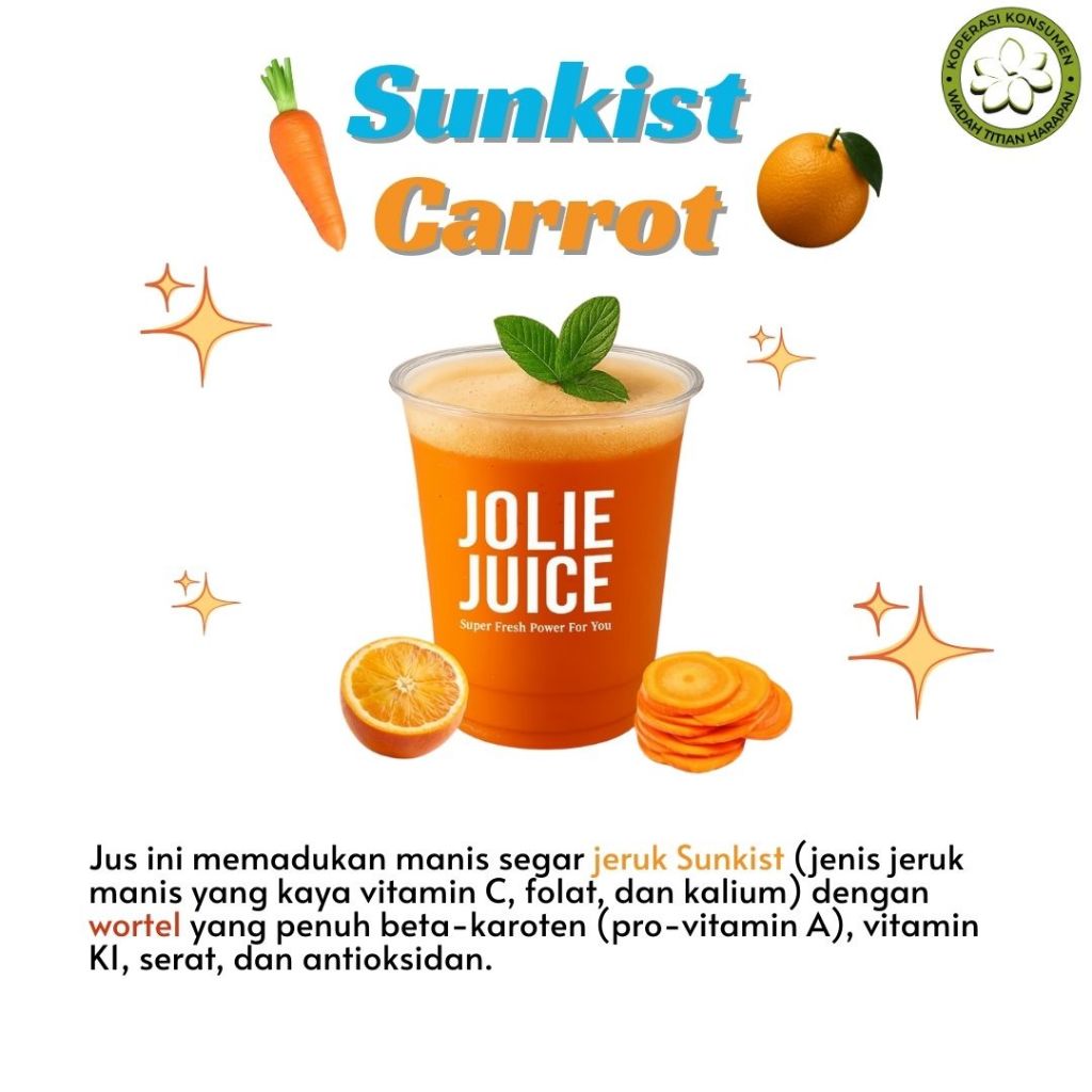 

Jolie Juice Sunkist Carrot