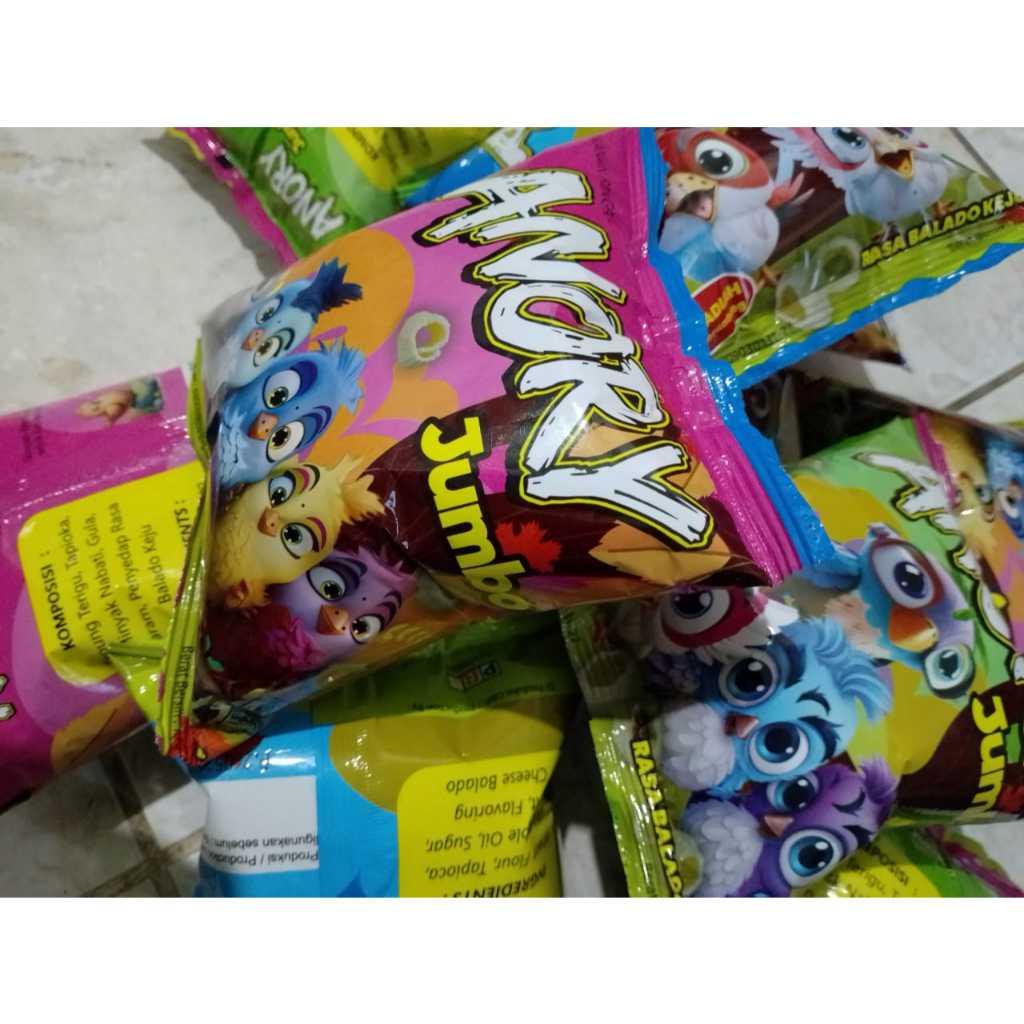 

Chiki Anory Jumbo Berhadiah rasa Balado Keju isi 10 pcs