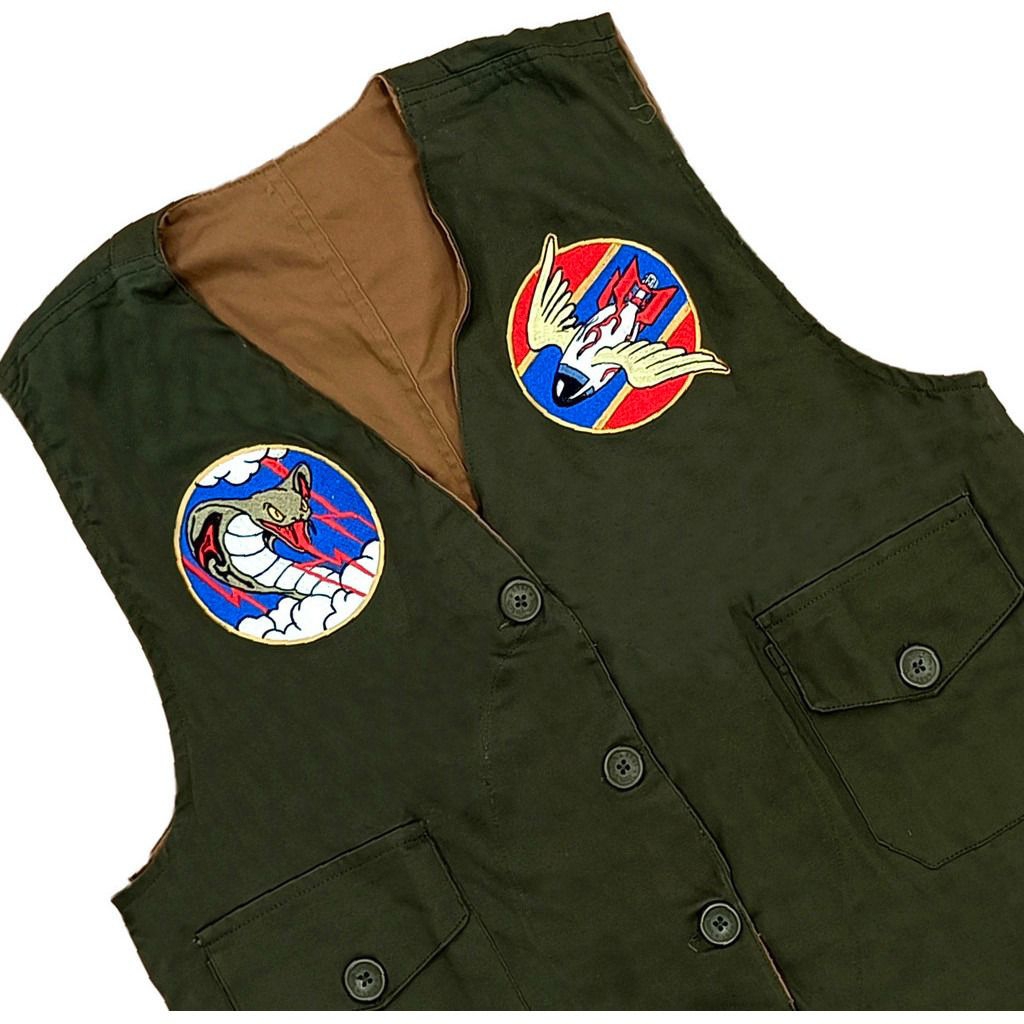 Von Dutch Vest Army Brown