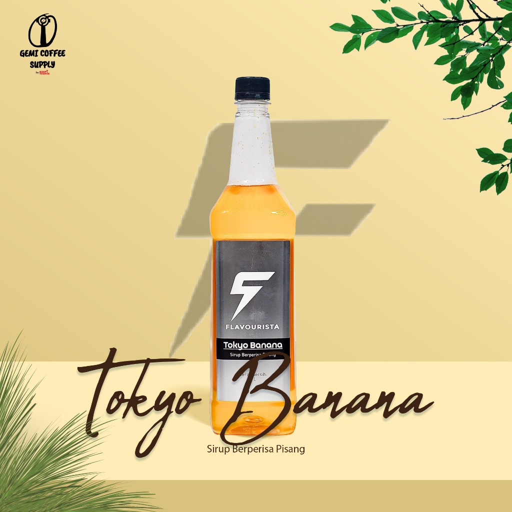 

Flavourista Syrup - Tokyo Banana 1L