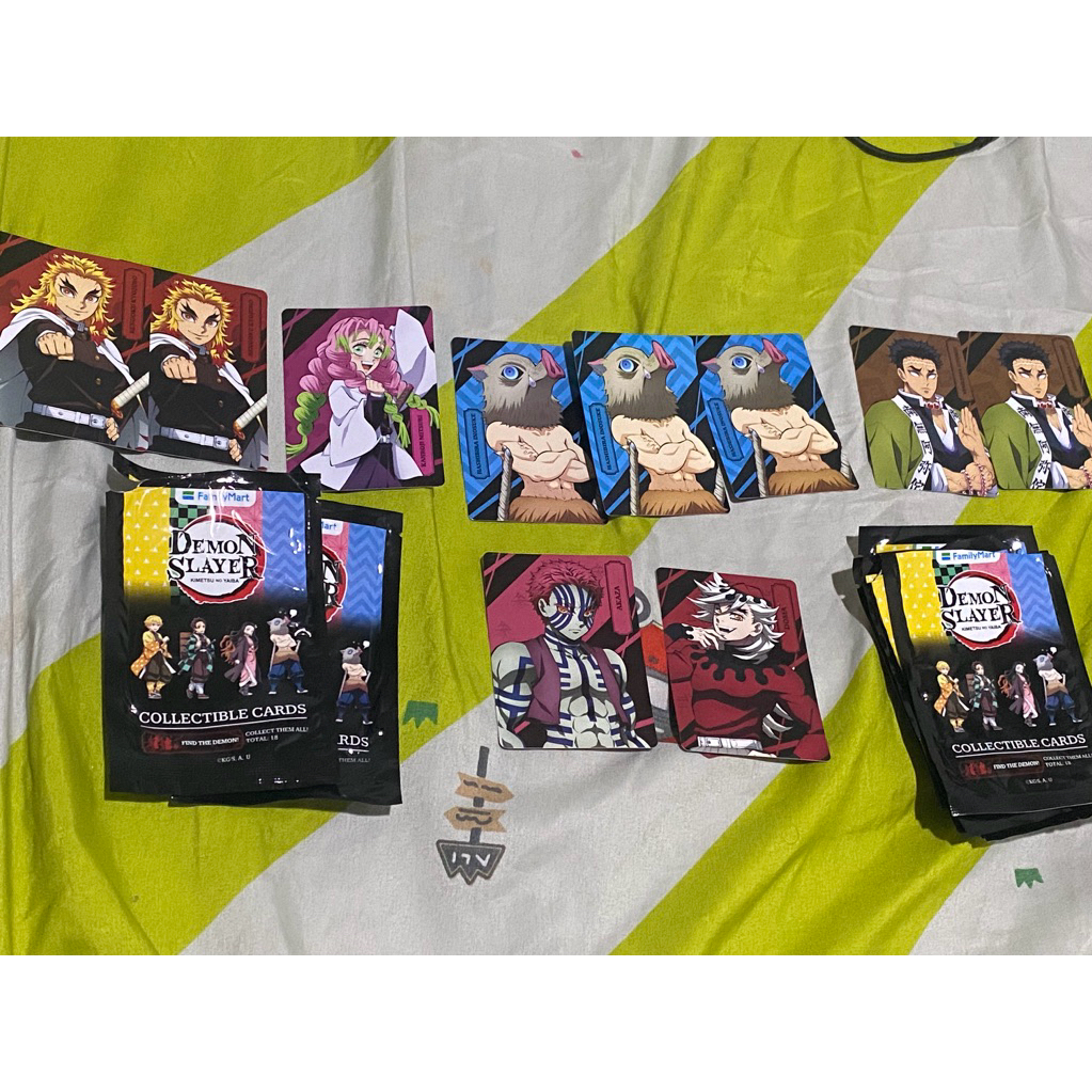 {OFFICIAL} Demon Slayer X Family Mart Card Demon Original