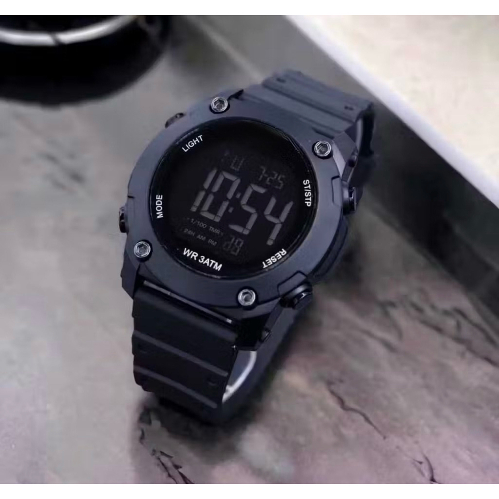 Jam Tangan Digital Pria Keren Sporty dan Elegan