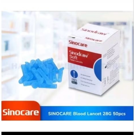 Jarum Bekam Wajah, Jarum Bekam Aestetic, Jarum Sampel Darah / Blood Lancet 28G 50 Biji / Lancet Soft