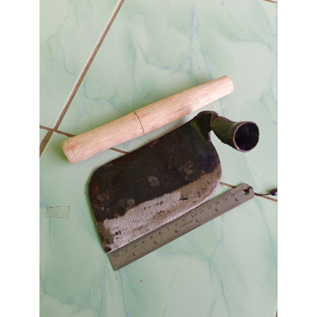 kored rumput/cungkir rumput baja mangan/kored lebar 15 cm