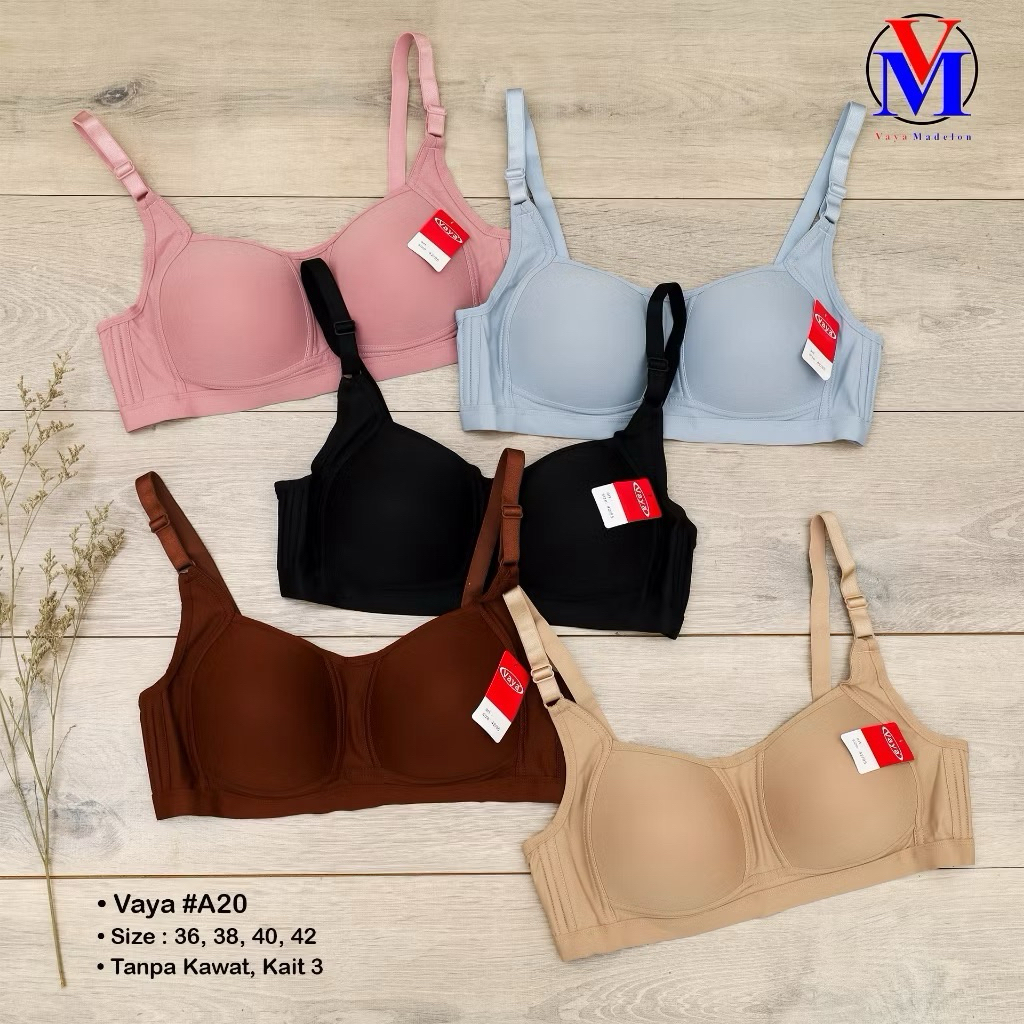 BH/BRA VAYA BUSA CUP BESAR KAIT 3 TANPA KAWAT (A20) - BH SCALLEN BUSA KAIT 3 TANPA KAWAT