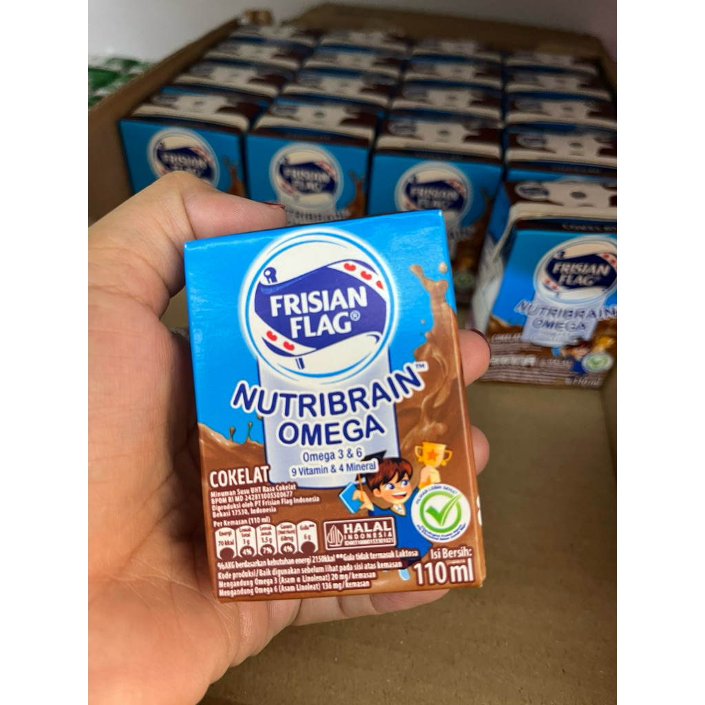

Frisian Flag Nutribrain Susu UHT Cokelat 110ml