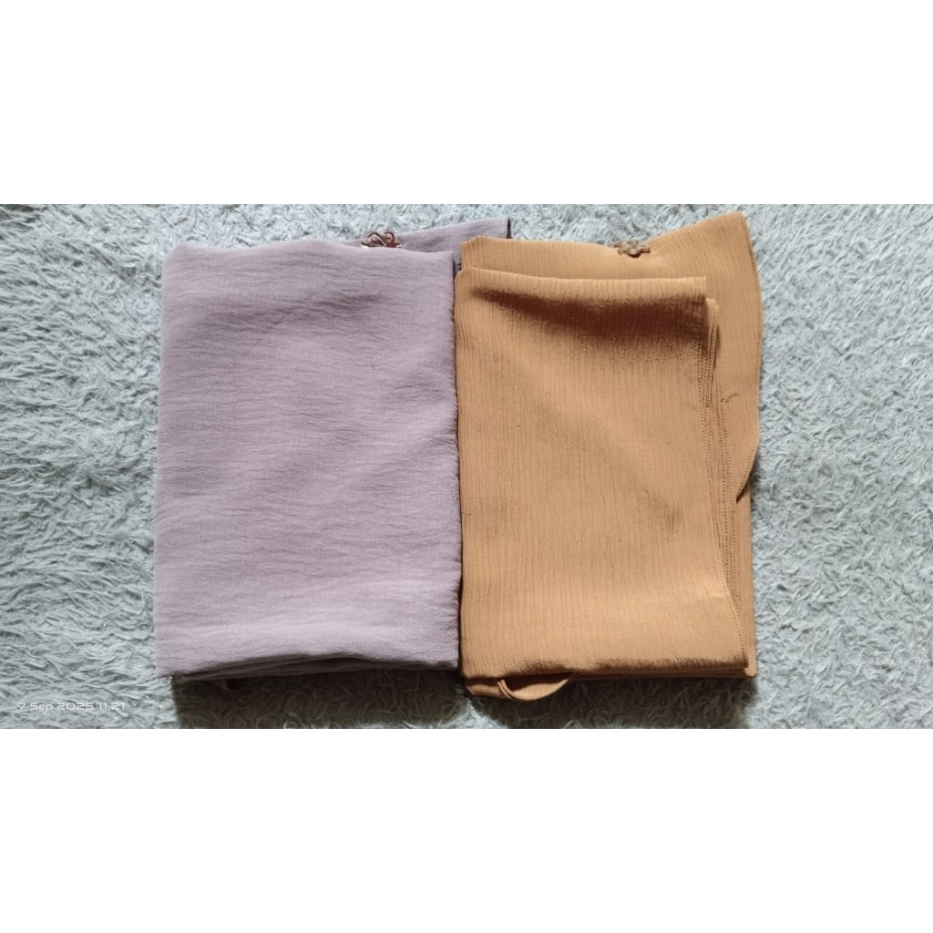 PAKET PRELOVED 2PCS PASHMINA YOORA SARAH