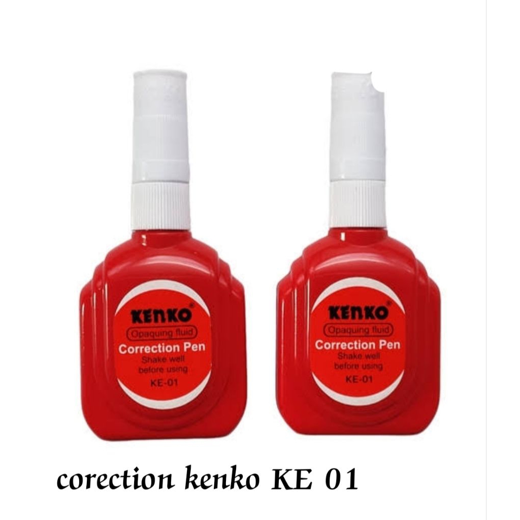 

Tip Ex / Correction Tape Kenko KE01 Cair / Pcs