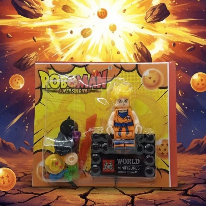 Mainan Anak Brick Action Mini Figure Dragon Ball Z Goku Gohan Bezita