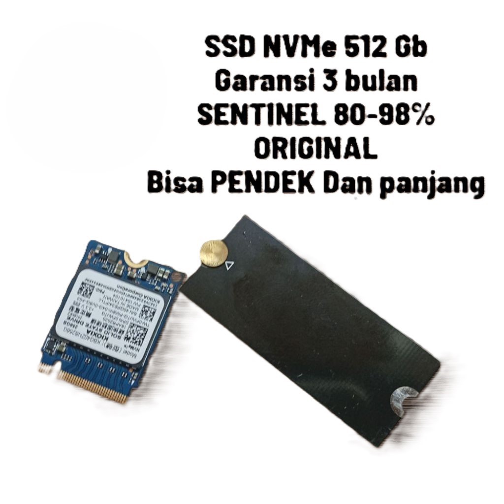 SSD M2 NVMe 512 GB original copotan bergaransi