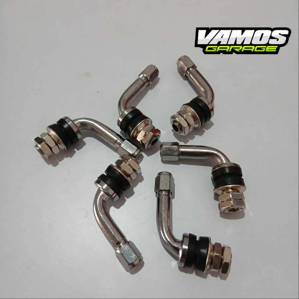 PENTIL BESI BENGKOK UKURAN 5,5 CM PENTIL BESI BAN TUBLES MOTOR/MOBIL