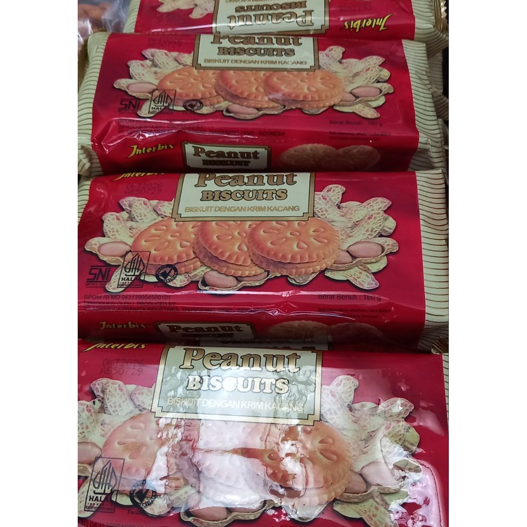 

Peanut Biscuits 2 pack @160 gram