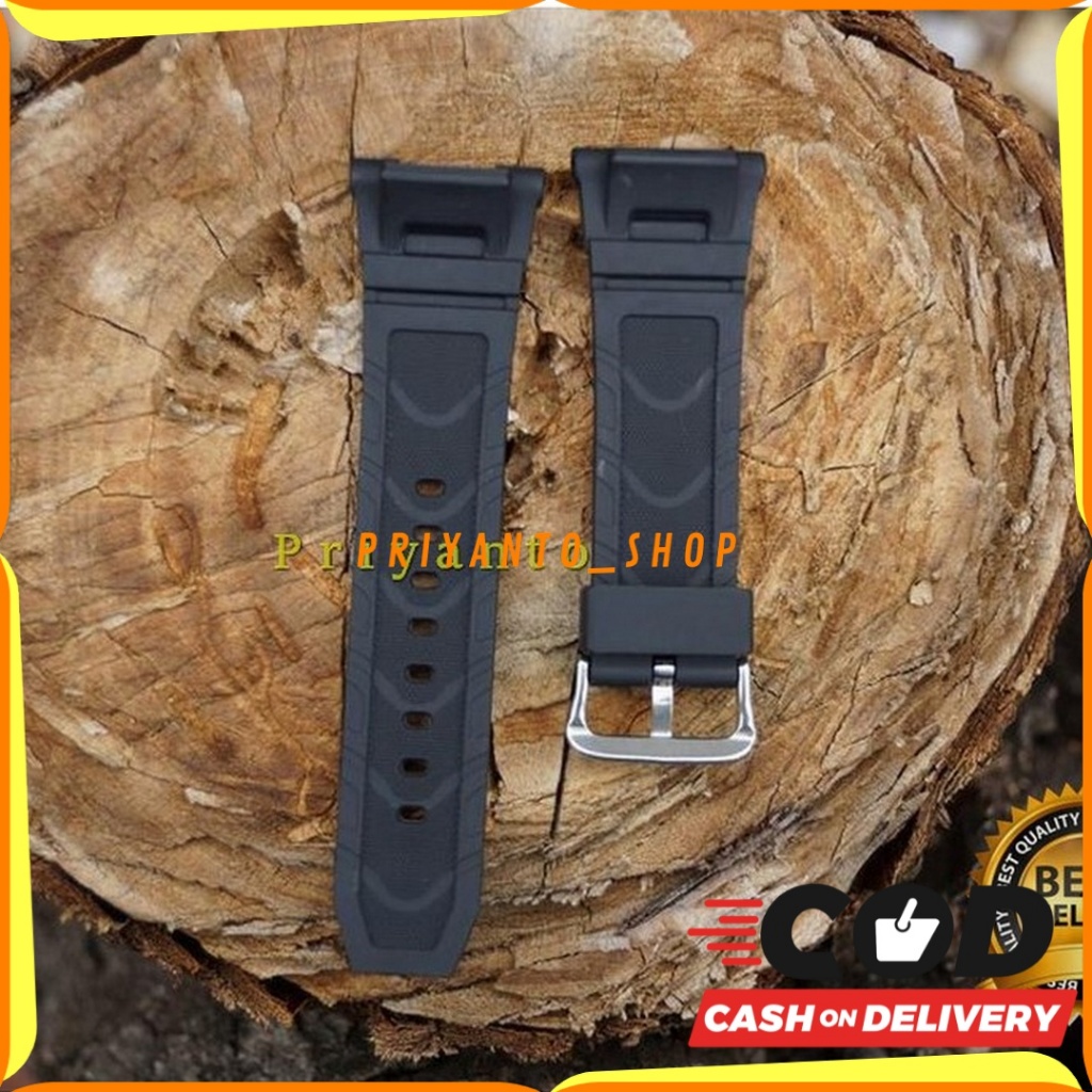 Strap Tali Jam Tangan Casio Protrek PRG-40 prg 40 protrek prg-240 prg 240 HITAM