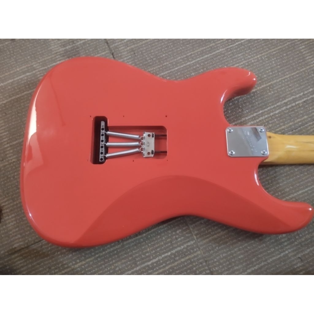 body squier classic vibe 50 s Viesta red