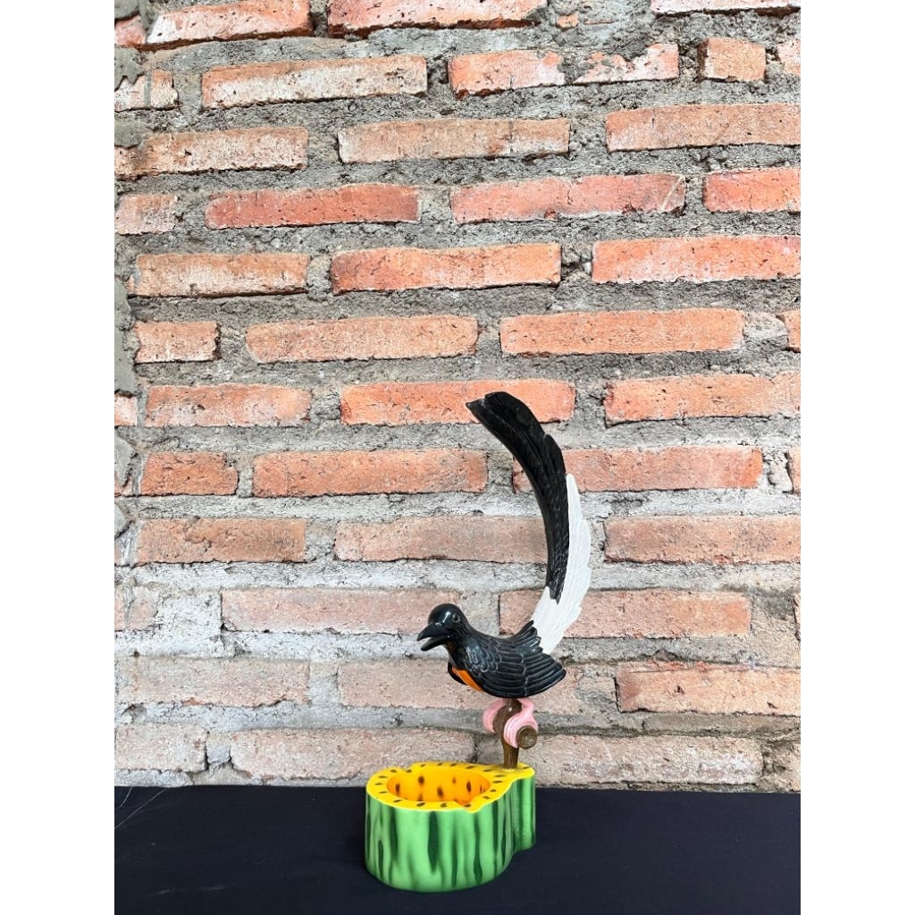 Asbak Burung Murai asli Jepara
