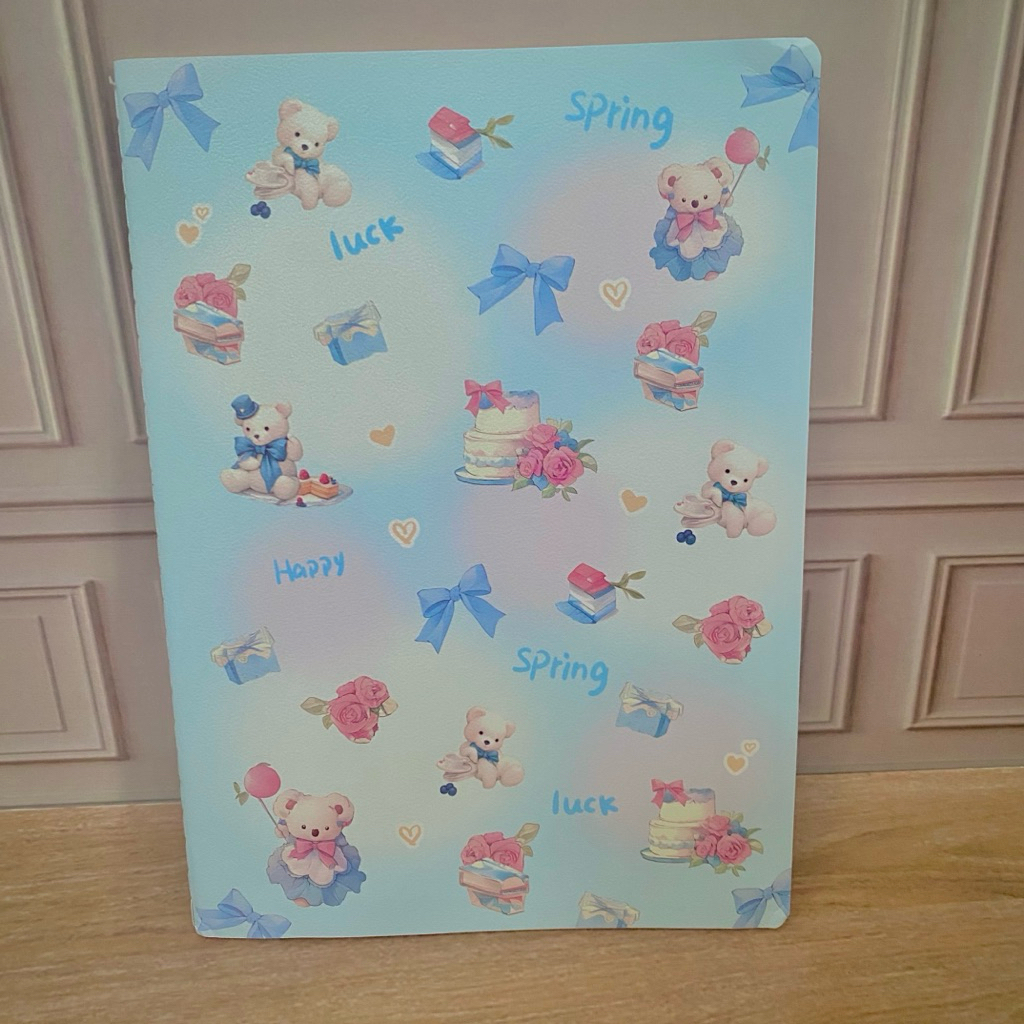 [COD] Notebook Jahit B5 motif Bear