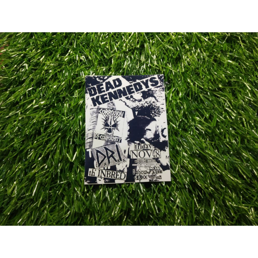 

stiker vinyl dead kennedys
