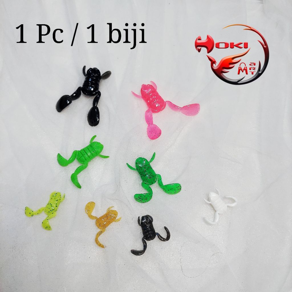 Umpan Pancing Softlure Walking Frog / Kodok Karet / Umpan Casting